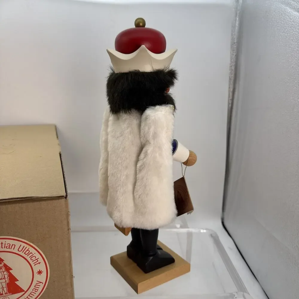 HOLZKUNST CHRISTIAN ULBRICHT NUTCRACKER King BAVARIA GERMANY Handmade